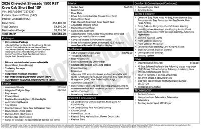 2026 Chevrolet Silverado 1500 RST