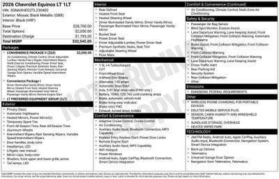 2026 Chevrolet Equinox LT