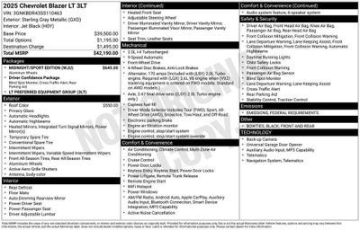 2025 Chevrolet Blazer 3LT