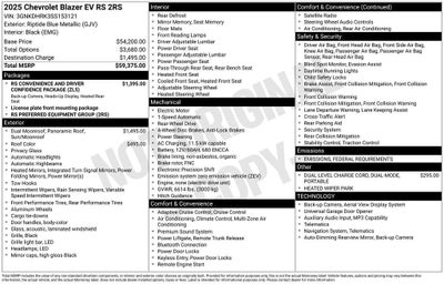 2025 Chevrolet Blazer EV RS