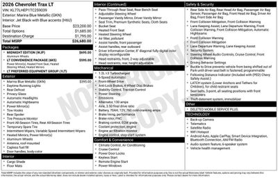 2026 Chevrolet Trax LT