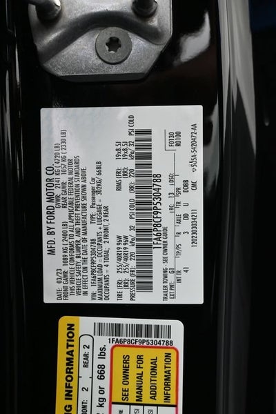 2023 Ford Mustang GT Premium Fastback