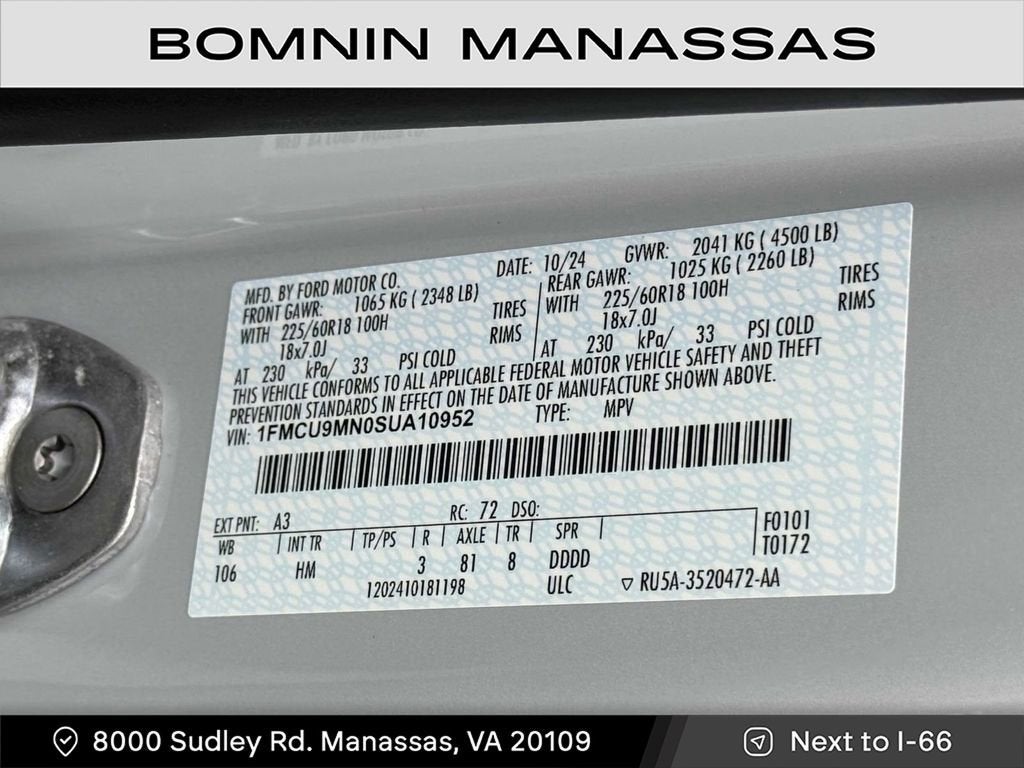 2025 Ford Escape ST-Line