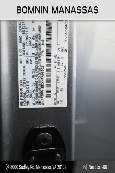 2022 Ford F-150 Platinum