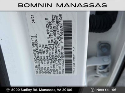 2021 Honda Accord Hybrid EX