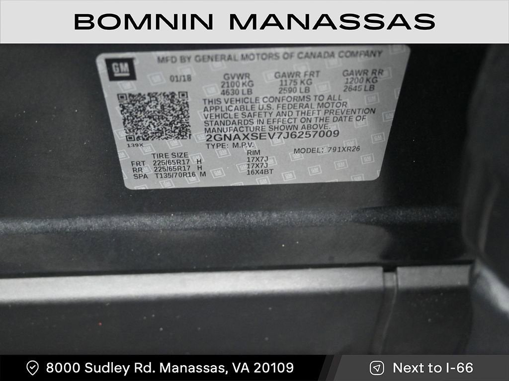 2018 Chevrolet Equinox LT