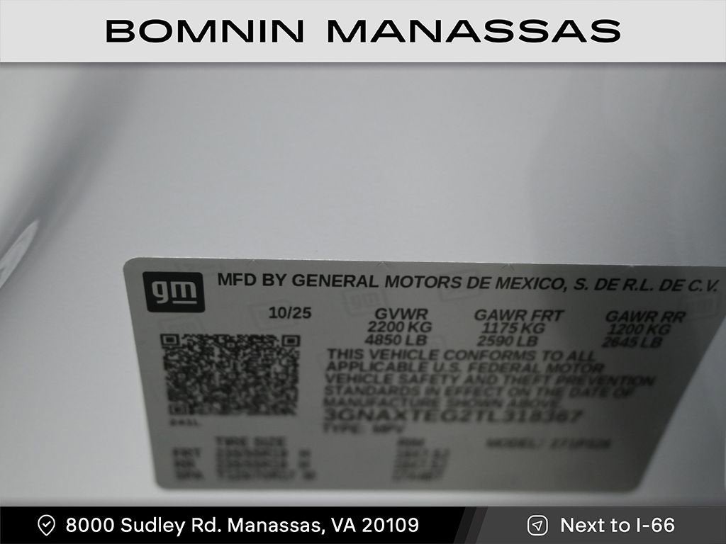 2026 Chevrolet Equinox RS