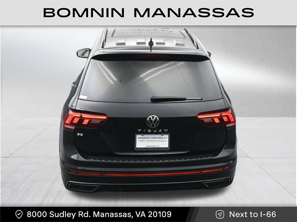 2022 Volkswagen Tiguan 2.0T SE R-Line Black