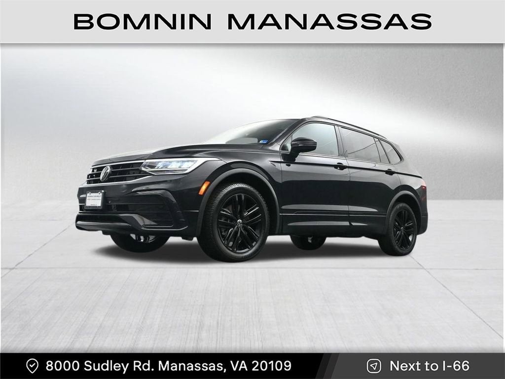 2022 Volkswagen Tiguan 2.0T SE R-Line Black