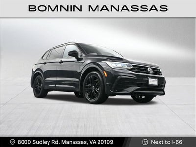 2022 Volkswagen Tiguan 2.0T SE R-Line Black