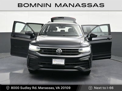 2022 Volkswagen Tiguan 2.0T SE R-Line Black