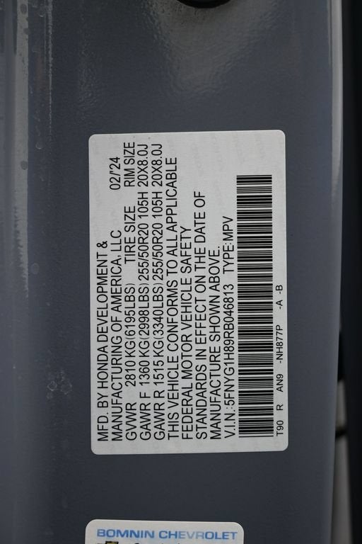 2024 Honda Pilot Elite - Photo 15