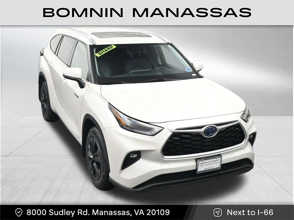2021 Toyota Highlander Hybrid XLE