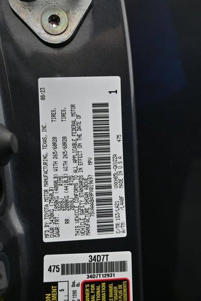 2023 Toyota Sequoia Platinum
