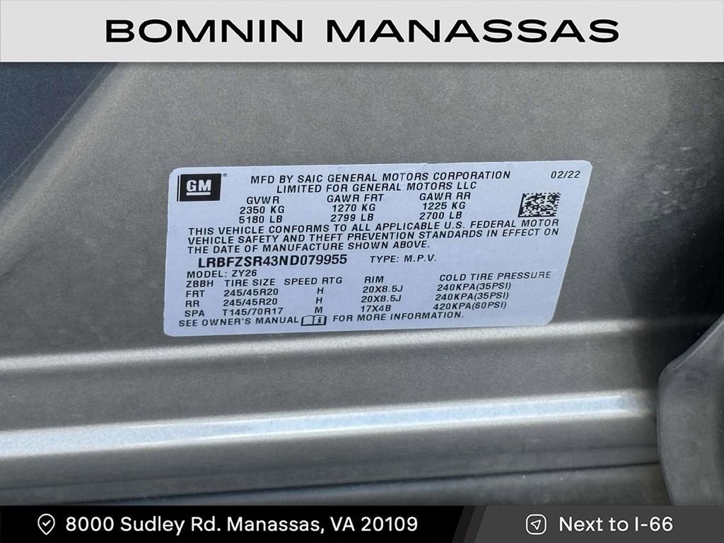 2022 Buick Envision Avenir