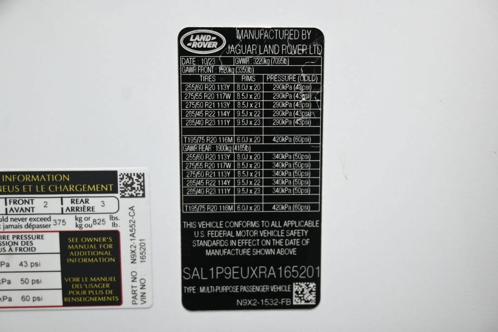 2024 Land Rover Range Rover Sport SE
