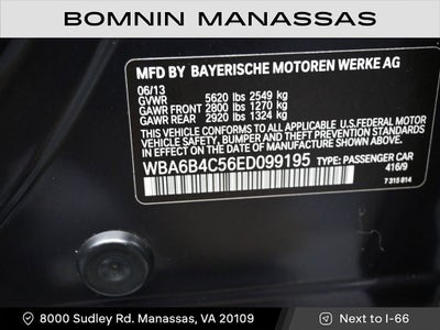 2014 BMW 6 Series 650i xDrive