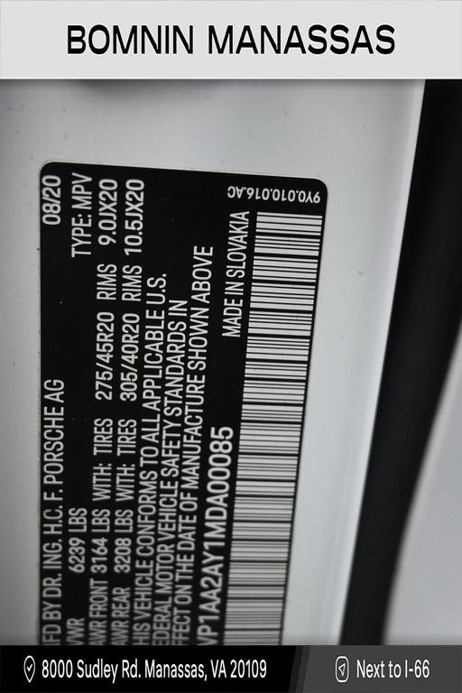 2021 Porsche Cayenne 4DR AWD