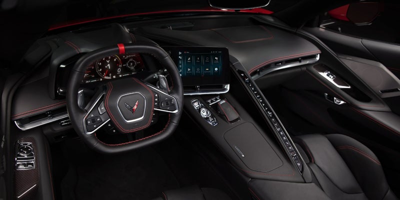 2025 Chevrolet Corvette Stingray steering wheel