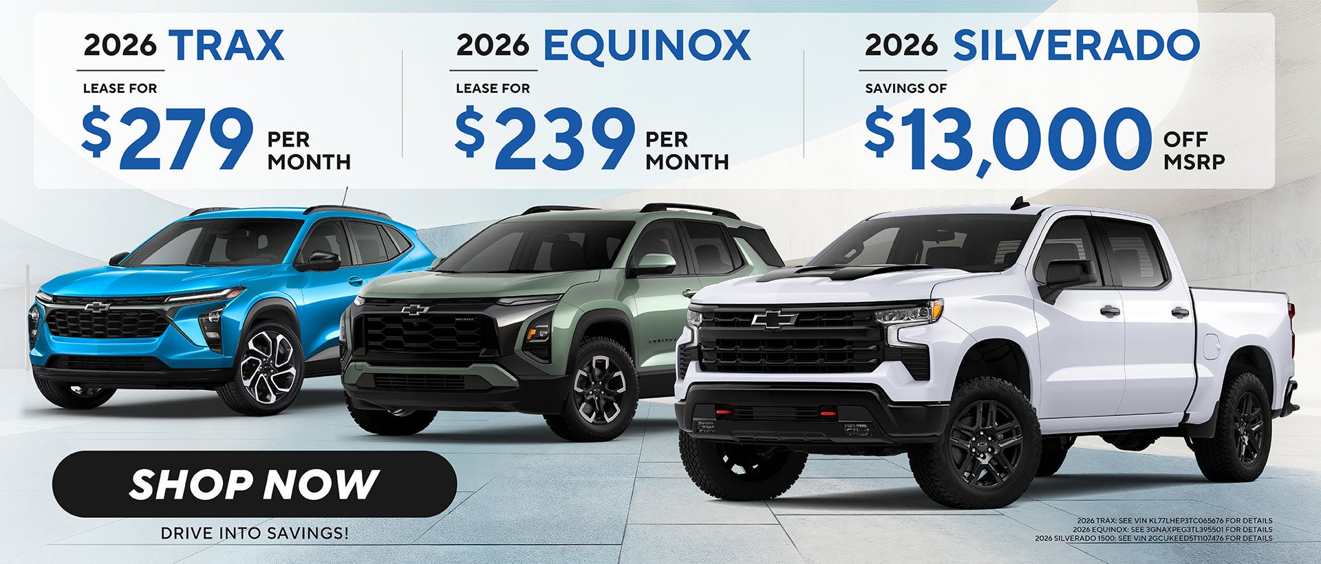 New Chevrolet Equinox, Equinox EV and Silverado 1500