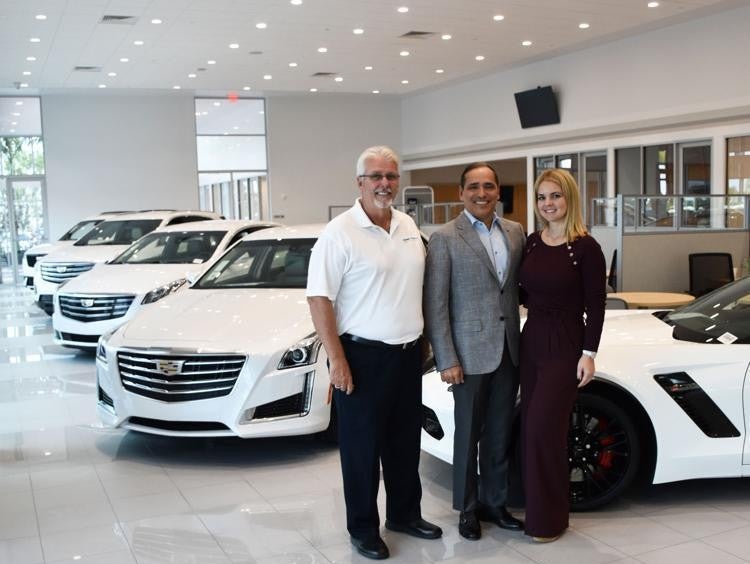Bomnin Chevrolet Manassas owner with others